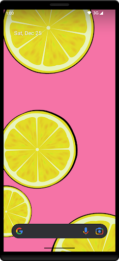 Lemons Live Wallpaper Screen 3