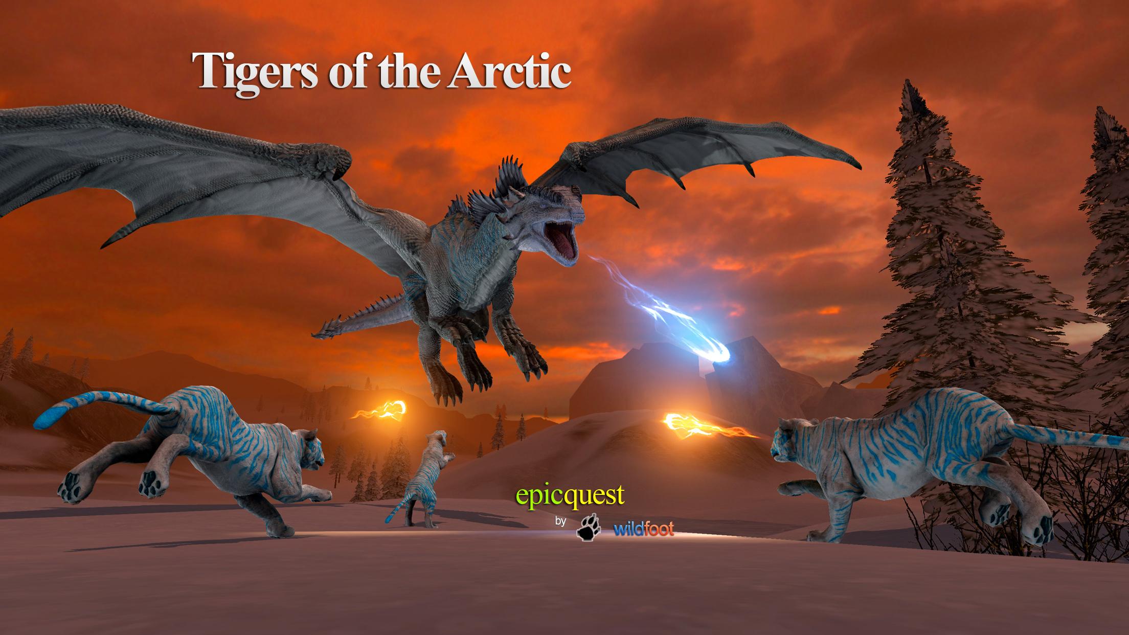 Android application Tigers of the Arctic screenshort