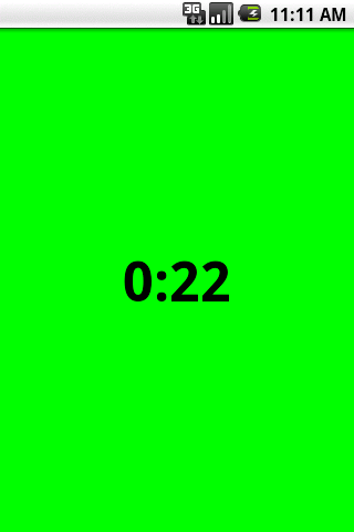 Presentation Timer Screen 2