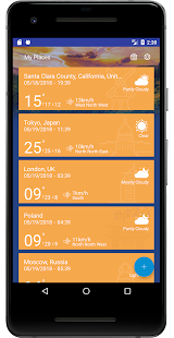 天氣預報Pro：時間軸，雷達 Screenshot