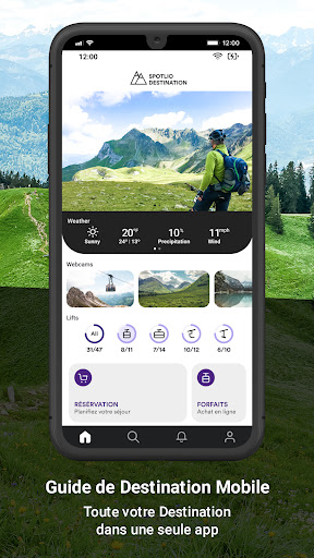 Aperçu de l'application