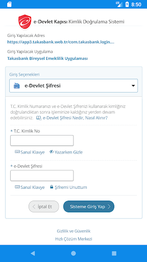 Takasbank Bes Screen 3