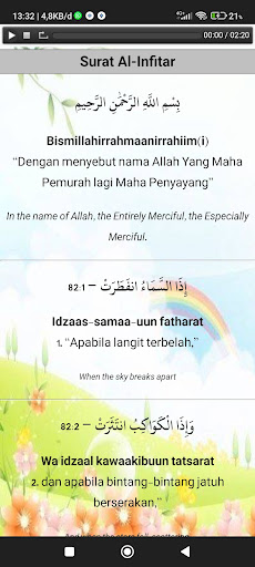 Murottal Al-Quran Anak Juz 30