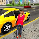 Cover Image of Tải xuống Crazy City taxi Driving 3DGame  APK