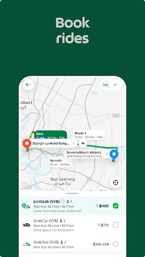Screenshot of Grab - Taxi & Food Delivery