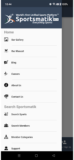 Sportsmatik Screen 3
