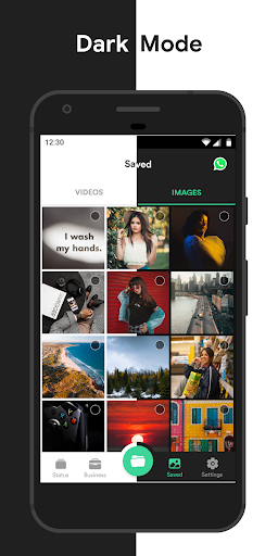 Android application Status Download & File Manager screenshort