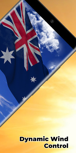 Australia Flag Live Wallpaper Screen 2