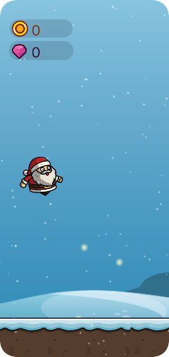 Fly Santa Screen 2