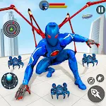 Cover Image of ดาวน์โหลด เกมหุ่นยนต์ Spider Rope Hero 3D 6.3 APK