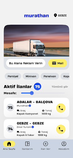 Android application Murathan screenshort