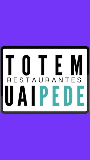Android application UaiPede Totem Restaurantes screenshort