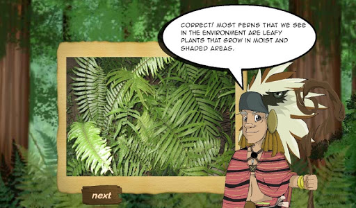Android application The Fern screenshort