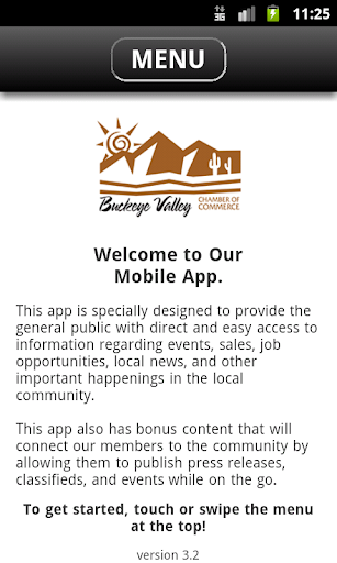 Android application Buckeye Valley Chamber screenshort