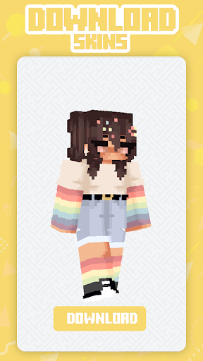 Aesthetic Skin Minecraft Screenshot 2 - AppWisp.com