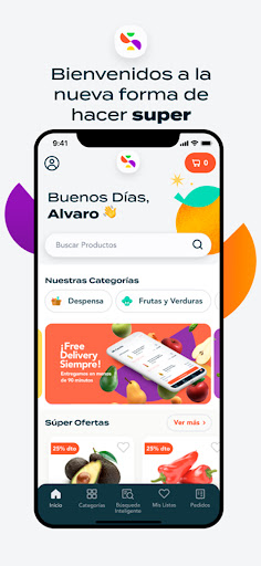 Android application Superea screenshort