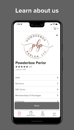 Powderbox Parlor Screen 2