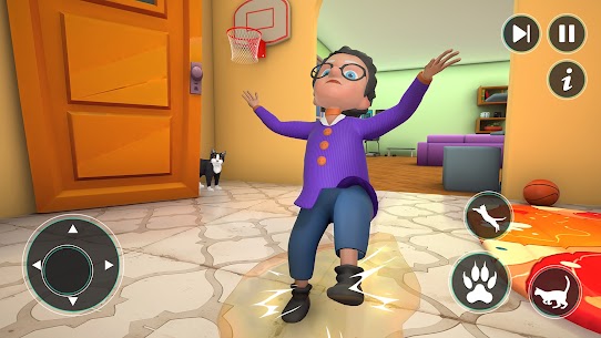 Naughty Bad Cat Vs Granny Game 4