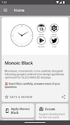 Monoic Black Icon Pack