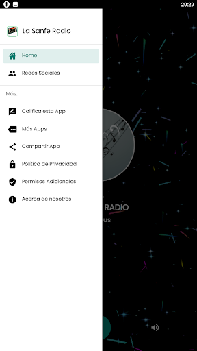 LA SANFE RADIO APP Screen 2