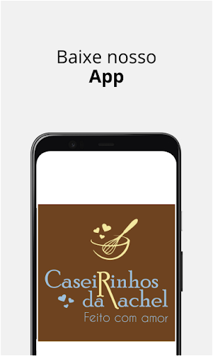 Android application Caseirinhos da Rachel screenshort