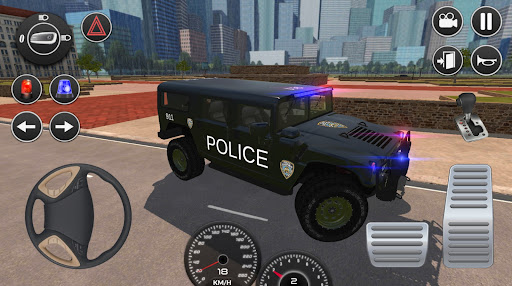 American Police Car Driving Screen 3