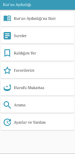 Android application Fecr Kur'an Aydınlığı screenshort