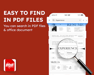 Lector de PDF, Abrir PDF