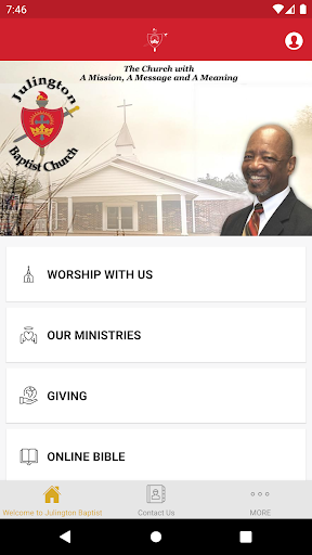 Android application Julington Baptist Church screenshort