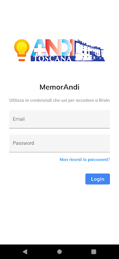Android application MemorANDI screenshort