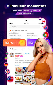 Captura de Pantalla 20 BuzzCast - Live Video Chat App android