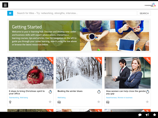 Changemaker Hub Portal Screen 2