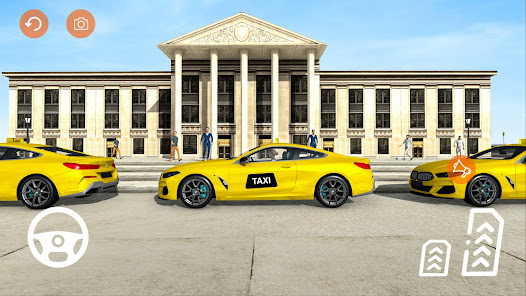 Imágen 2 Taxi Driver Sim -Taxi Juego 3D android