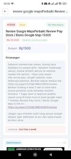 Download Gudang Tugas APK Terbaru – Aplikasi Penghasil Uang Aman - Screenshot 8