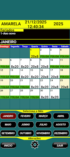escala de turno Ternium