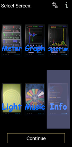 Screenshot of Accelerometer Meter