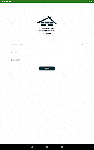 Construction Material Admin