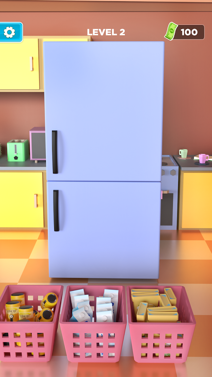 Fill up the fridge 3D APK