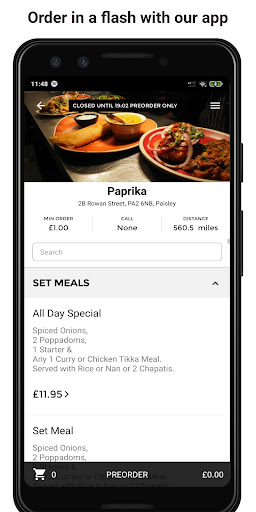 Android application Paprika screenshort