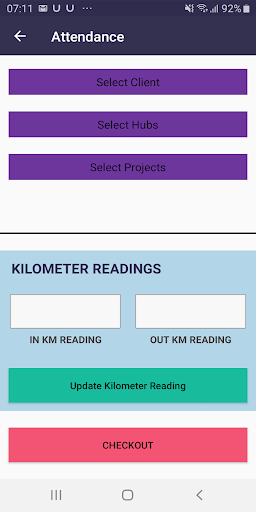 Android application Dependo Rider screenshort