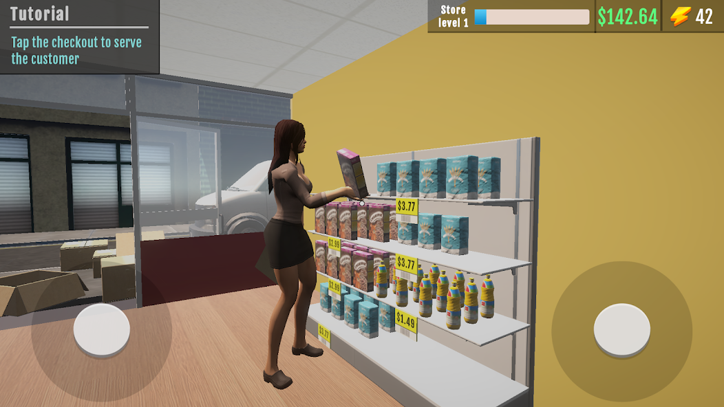 Supermarket Simulator 3D Store 1.0.39 APK + Mod (Unlimited money) إلى عن على ذكري المظهر