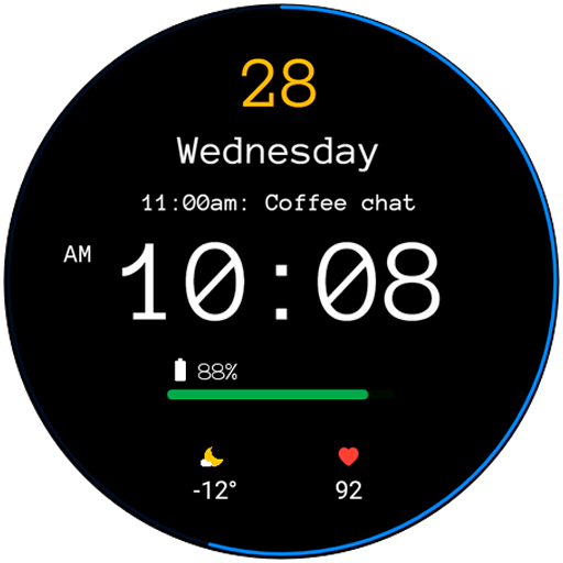 IV62 Minimal Watch Face logo