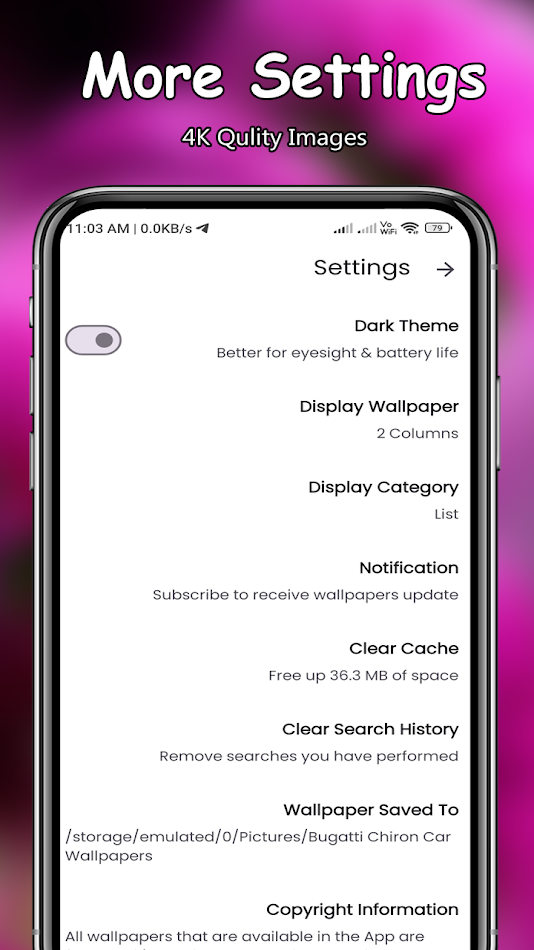 #8. Space Wallpapers 4K (Android) 由: Car Wallpaper Collection
