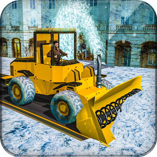 Snow Blower Truck Road Cleaner  Icon