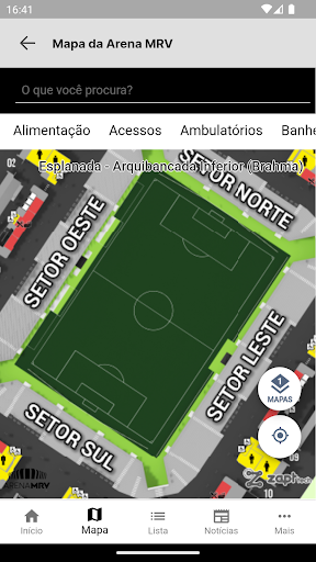 Super App Arena MRV Screen 2