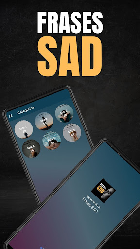 Android application Frases Sad screenshort