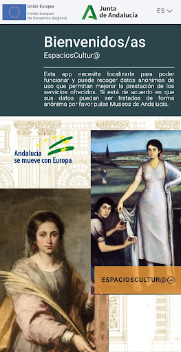 Android application EspaciosCultur@ screenshort