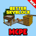 Cover Image of ดาวน์โหลด Better Skyblock for Minecraft PE 7.1 APK