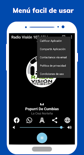 Radio Visión FM Screen 3