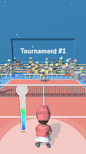 Stickman Tennis Mini Game